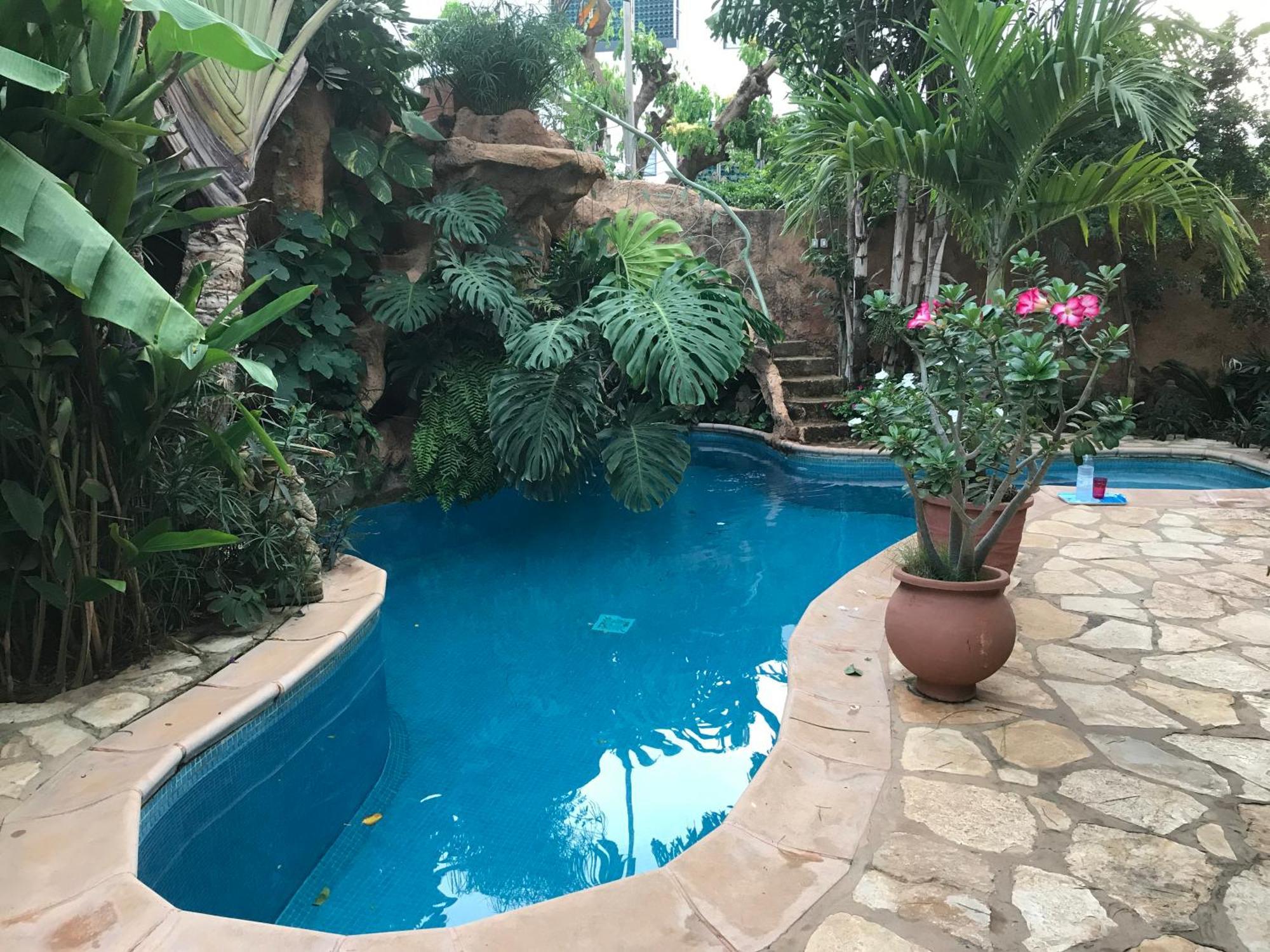 Tropical Oasis Lägenhet Ouakam Exteriör bild